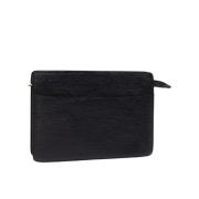 Pre-owned Leather louis-vuitton-bags Louis Vuitton Vintage , Black , D...