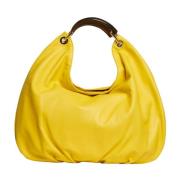 Hobo Maxi Linea Corno Tramontano , Yellow , Dames