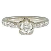 Pre-owned Platinum rings Chanel Vintage , Gray , Dames