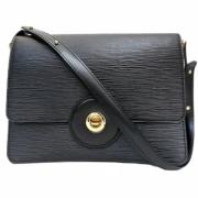 Pre-owned Leather louis-vuitton-bags Louis Vuitton Vintage , Black , D...