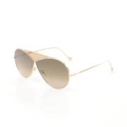 Pre-owned Metal sunglasses Loewe Pre-owned , Yellow , Dames