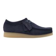 Ink Suede Wallabee Schoen Clarks , Blue , Heren