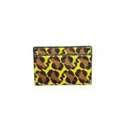 Pre-owned Fabric clutches Fendi Vintage , Yellow , Dames