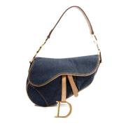 Pre-owned Denim dior-bags Dior Vintage , Blue , Dames