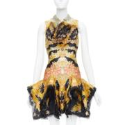 Pre-owned Silk dresses Alexander McQueen Pre-owned , Multicolor , Dame...