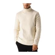 Heren Turtleneck Sweaters & Vests Dstrezzed , White , Heren