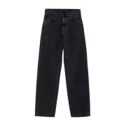 Wijde Landon Pantalon Broek Carhartt Wip , Gray , Heren