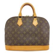 Pre-owned Canvas louis-vuitton-bags Louis Vuitton Vintage , Brown , Da...