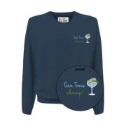 Heren Pullover Gin Tonic MC2 Saint Barth , Blue , Heren