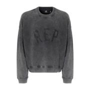 Applique Sweater Represent , Black , Heren