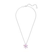 Damesketting Gema Zilver met Roze Kristallen - Artikelnummer 5662493 S...