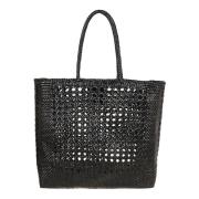 Zwarte Shopper Tas voor Vrouwen Dragon Diffusion , Black , Dames