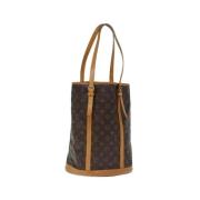 Pre-owned Canvas louis-vuitton-bags Louis Vuitton Vintage , Brown , Da...