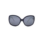 Pre-owned Plastic sunglasses Chanel Vintage , Black , Dames