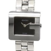 Pre-owned Metal watches Gucci Vintage , Black , Dames