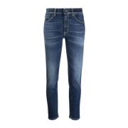 Klassieke Straight Jeans Dondup , Blue , Dames