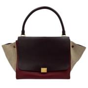 Pre-owned Leather celine-bags Celine Vintage , Red , Dames