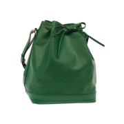 Pre-owned Leather louis-vuitton-bags Louis Vuitton Vintage , Green , D...