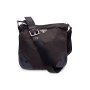 Pre-owned Leather prada-bags Prada Vintage , Brown , Dames