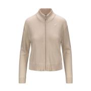 Beige Maglia Sweater K-Way , Beige , Dames