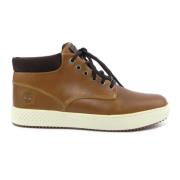 Leren Chukka Laarzen Timberland , Brown , Heren