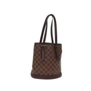 Pre-owned Canvas louis-vuitton-bags Louis Vuitton Vintage , Brown , Da...