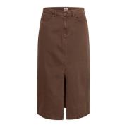 Denim Rok Chocoladebruin Saint Tropez , Brown , Dames