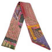 Pre-owned Silk scarves Hermès Vintage , Multicolor , Dames