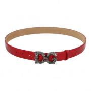 Pre-owned Leather belts Dolce & Gabbana Pre-owned , Red , Dames