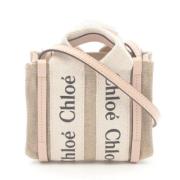 Pre-owned Fabric handbags Chloé Pre-owned , Beige , Dames