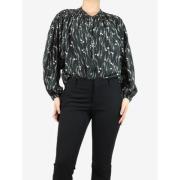 Pre-owned Silk tops Isabel Marant Pre-owned , Black , Dames