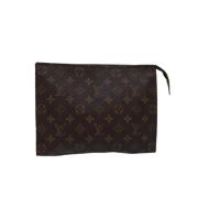 Pre-owned Canvas louis-vuitton-bags Louis Vuitton Vintage , Brown , Da...