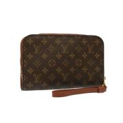 Pre-owned Canvas louis-vuitton-bags Louis Vuitton Vintage , Brown , Da...