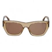 Pre-owned Fabric sunglasses Fendi Vintage , Brown , Dames