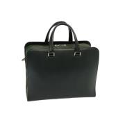 Pre-owned Leather louis-vuitton-bags Louis Vuitton Vintage , Green , D...