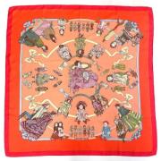 Pre-owned Silk scarves Hermès Vintage , Multicolor , Dames