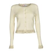 Witte Truien voor Vrouwen Chiara Ferragni Collection , Beige , Dames