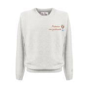 Heren Pullover Ronde Hals Stijlvol Ontwerp MC2 Saint Barth , White , H...