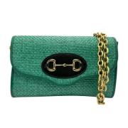 Pre-owned Fabric gucci-bags Gucci Vintage , Green , Dames