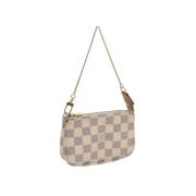 Pre-owned Canvas louis-vuitton-bags Louis Vuitton Vintage , Beige , Da...