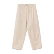 Shell Wijde Broek Sofie D'hoore , Beige , Dames