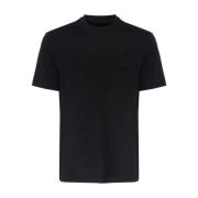 Zwart T-shirt 6D1Tr3-0036 Emporio Armani , Black , Heren