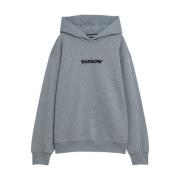 Lichtgrijs Melange Unisex Hoodie Barrow , Gray , Heren