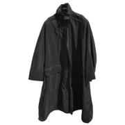 Pre-owned Polyester outerwear Balenciaga Vintage , Black , Dames