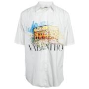 Pre-owned Cotton tops Valentino Vintage , White , Heren