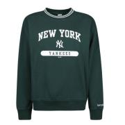 League Crewneck Sweatshirt Sporty & Rich , Green , Dames