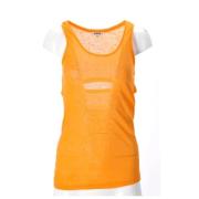 Pre-owned Cotton tops Acne Studios Pre-owned , Orange , Dames