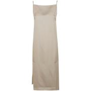 Cream Rose Jurk Loulou Studio , Beige , Dames