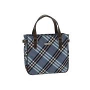 Pre-owned Nylon handbags Burberry Vintage , Blue , Dames