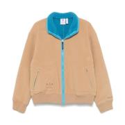 Fleece Jas Adidas Originals , Beige , Dames